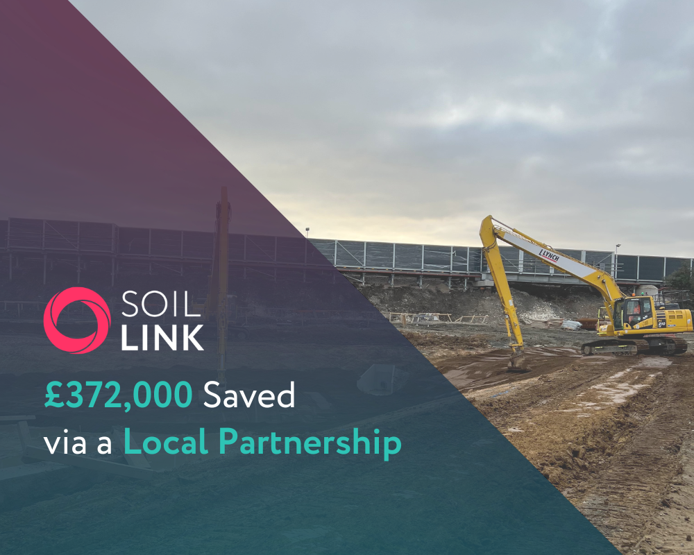 Case Study: Soil Link saves contractor £372,000 on large infrastructure project